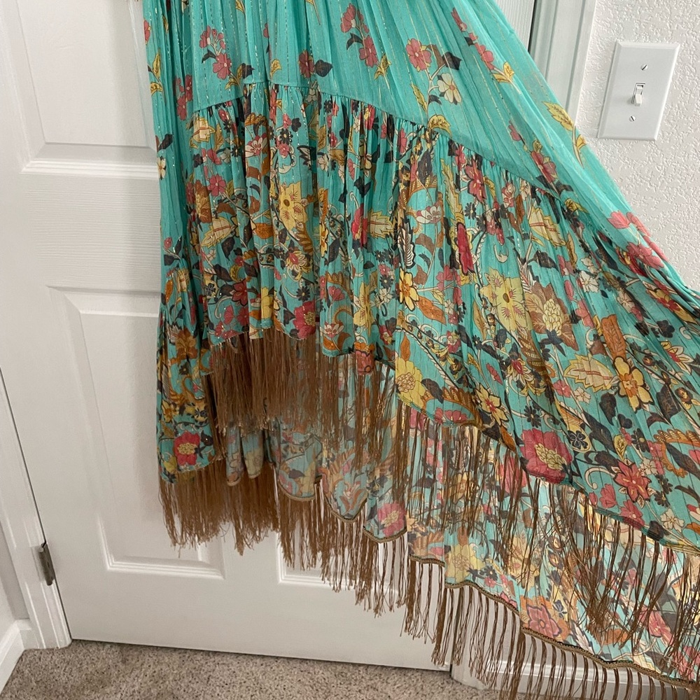 💥FLASH SALE NWOT RARE Spell Hendrix Tasseled Dress - Picture 9 of 17